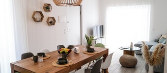 Appartement moderne avec vue mer, équipements haut de gamme et parking privé