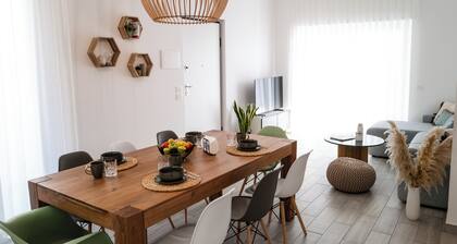 Moderne Wohnung mit Meerblick, Top Ausstattung und eigenem Parkplatz