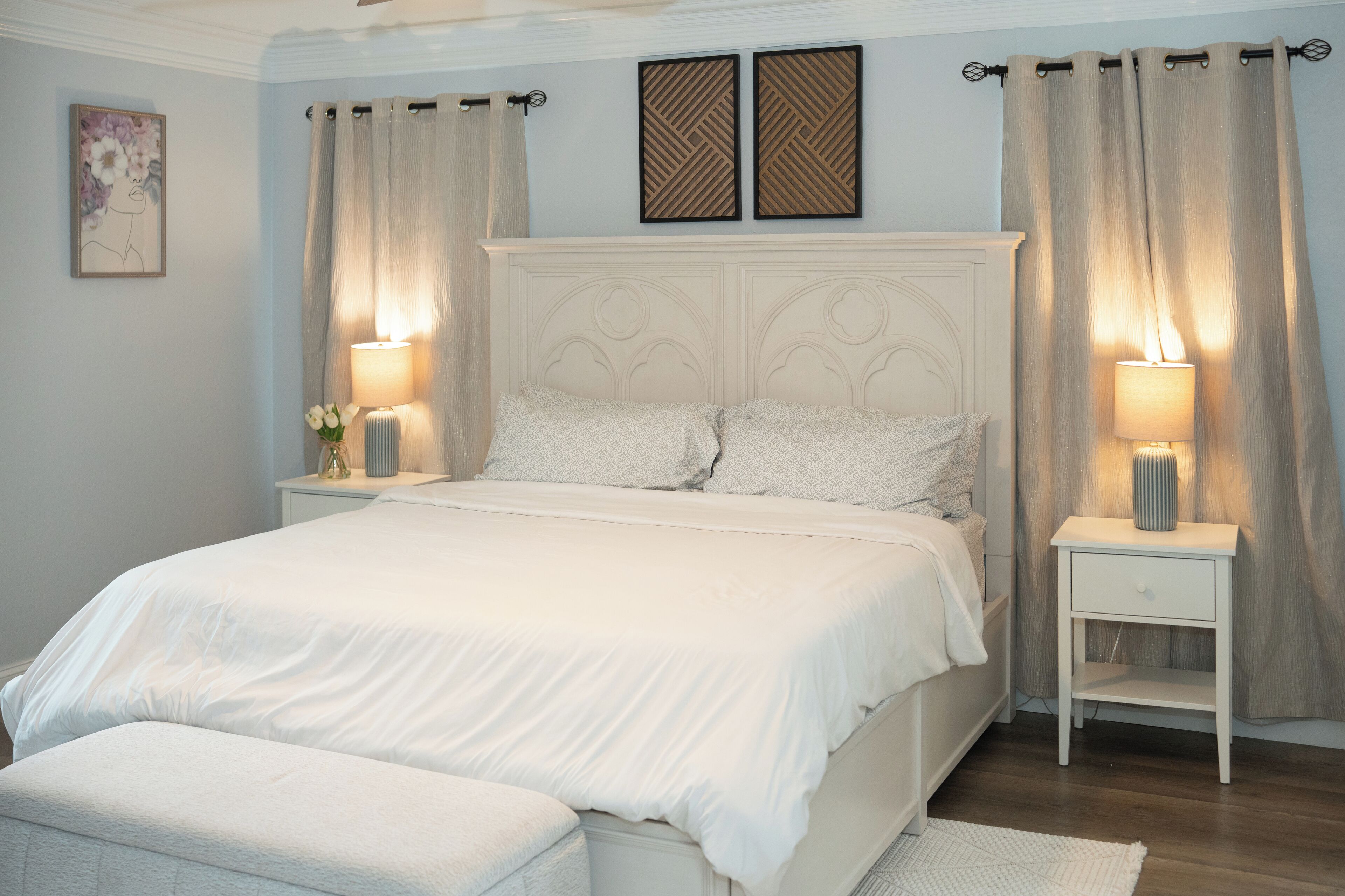 4 bedrooms, in-room safe, desk, iron/ironing board