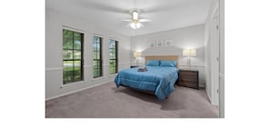 4 bedrooms, in-room safe, desk, iron/ironing board
