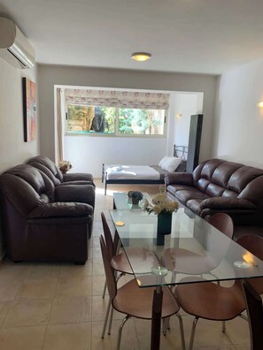 Living area - Cassiopeia 3-Bedroom House on beach  (Maleme)