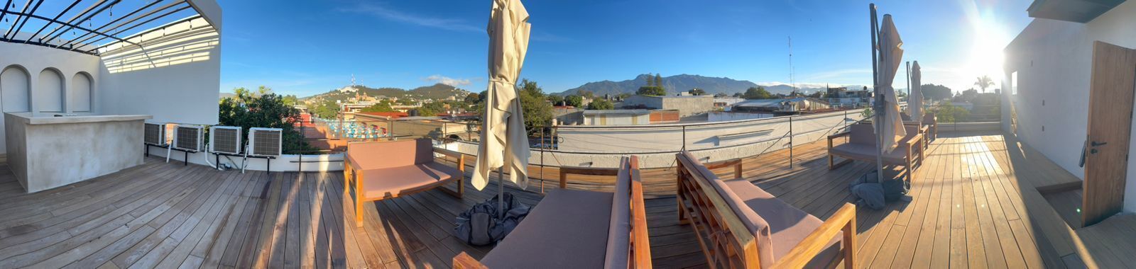 Terraza en la azotea