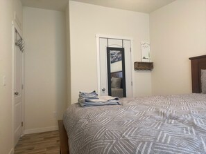 2 bedrooms, in-room safe, iron/ironing board, WiFi
