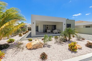 Majoituspaikan julkisivu