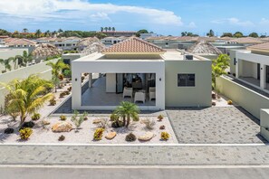 Façade de l’hébergement