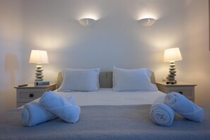 3 soverom, strykejern/-brett, reiseseng for barn og wi-fi