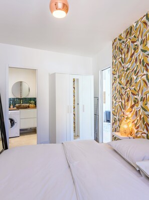1 Schlafzimmer, Bügeleisen/Bügelbrett, kostenloses WLAN, Bettwäsche