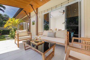 Family Villa, Garden View | Terrace/patio - Villa Emilia with Private Pool (Rawai)