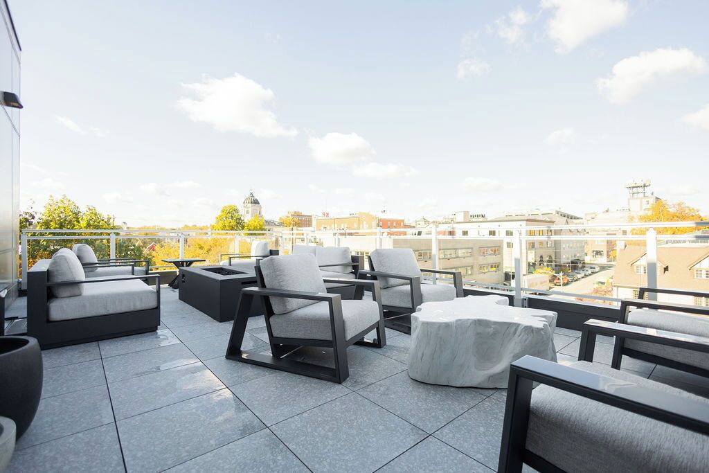 Rooftop terrace