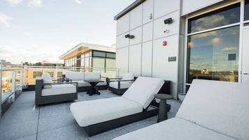 Terrasse sur le toit