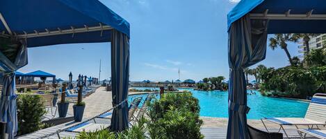 Una piscina climatizada