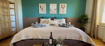 Vacation apartment 2 in the Beachhouse on Lake Goitzsche - close to the beach & family-friendly