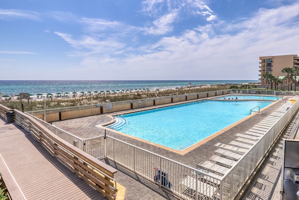 Piscine chauffée