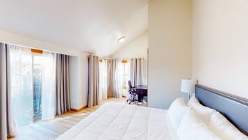 4 bedrooms, internet, bed sheets