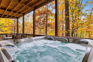 Bain à remous extérieur
