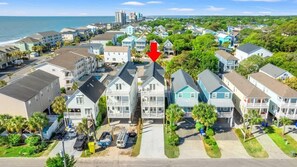 Exterior - 7BR| Sleeps 20| Pool | Steps To The Beach | 11312B (Surfside Beach)