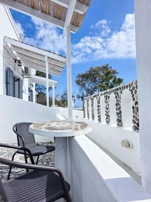 Comfort-dobbeltværelse - byudsigt | Terrasse/gårdhave