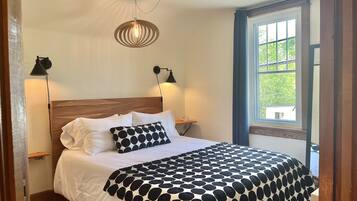 2 chambres, fer et planche Ă repasser, Wi-Fi, draps fournis