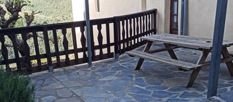 In the Cévennes at the foot of Mont Aigoual, 1km 2 from Valleraugue in the Gard department