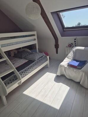 3 quartos, roupa de cama