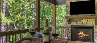 NEW CHARMING HOME-Sage Ridge-Coosawatee Resort-Outdoor Fireplace