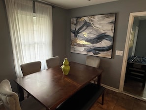 Dining - 3-bedroom house with pool in hometown Dothan. (Dothan)