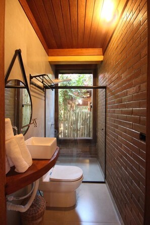 Superior-Haus, Gartenblick | Badezimmer