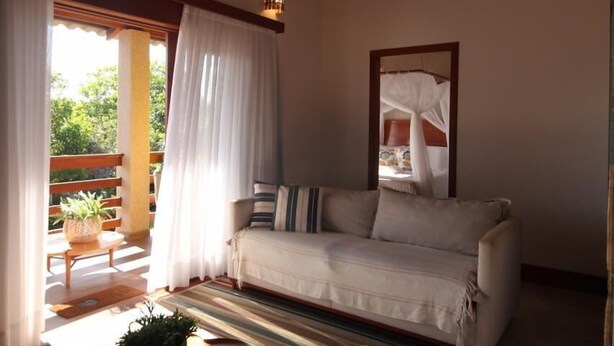 Superior House, Garden View | Living area - Casa Estrela Luz  (Porto Seguro)