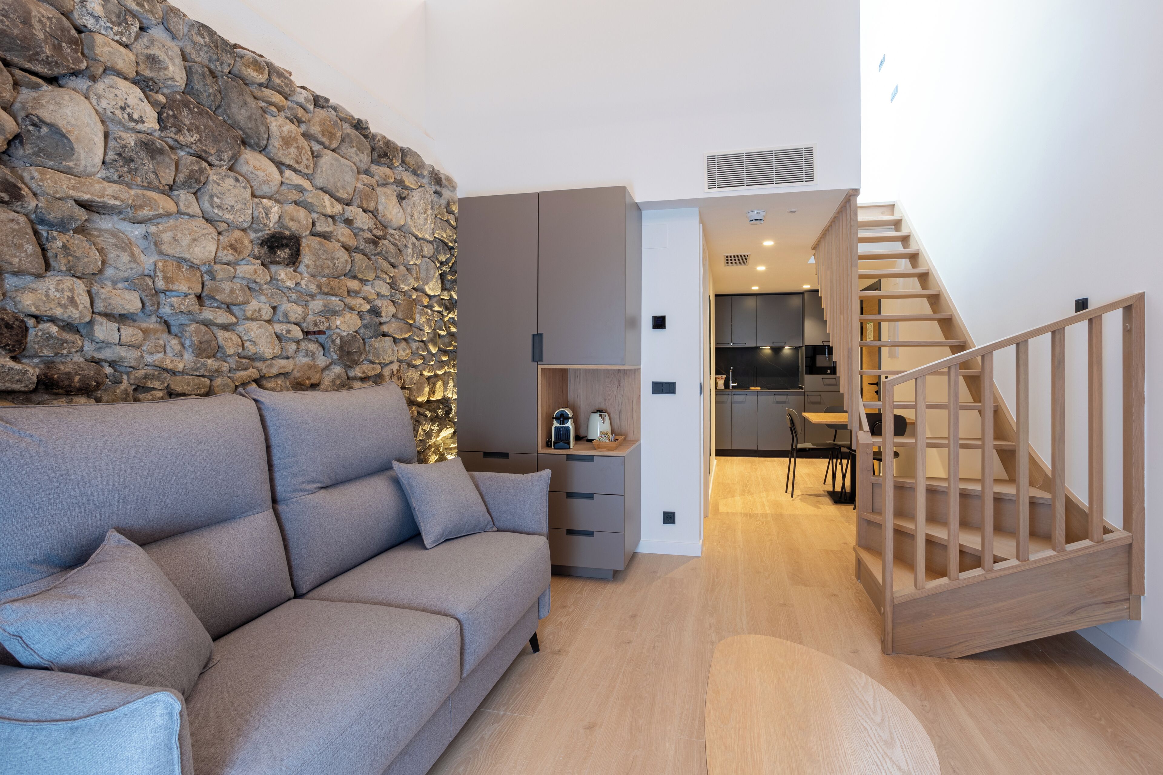 Deluxe Duplex | Living area