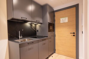 Dapur peribadi | Peti sejuk, ketuhar gelombang mikro, dapur 