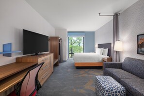 Allergikerbettwaren, Schreibtisch, laptopgeeigneter Arbeitsplatz