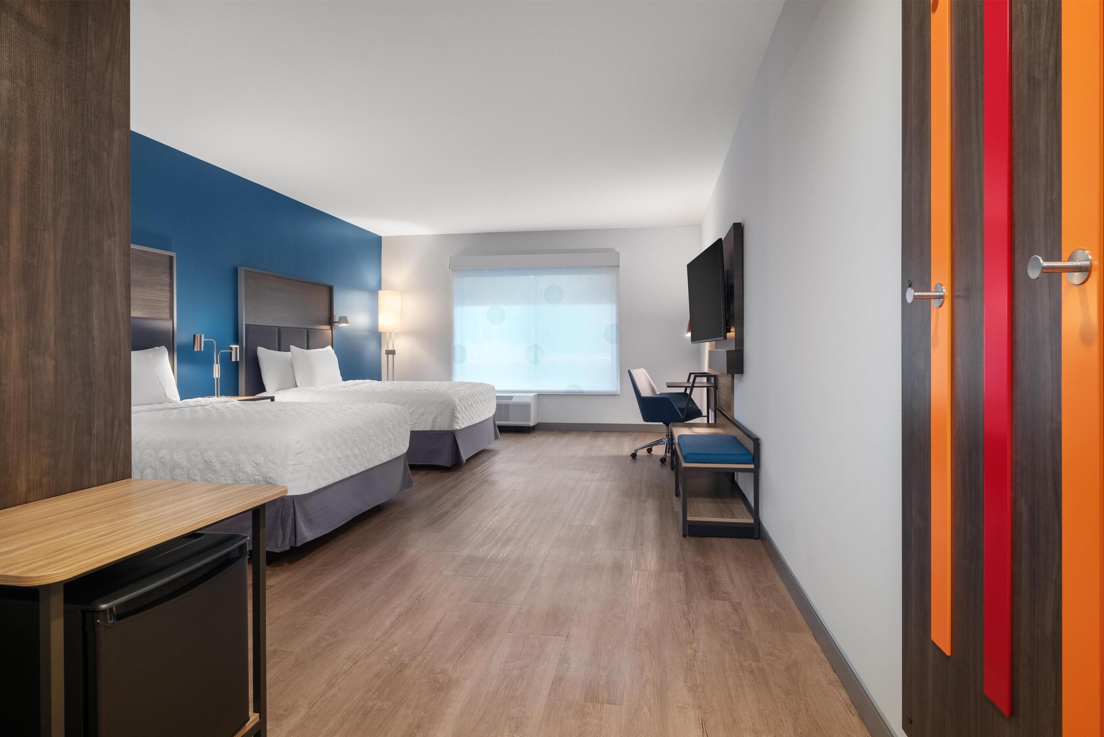 Ropa de cama hipoalergénica y escritorio 