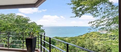 Huis, uitzicht op oceaan | Balkon