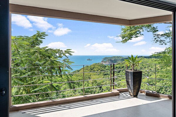 Vue sur la plage/l’océan