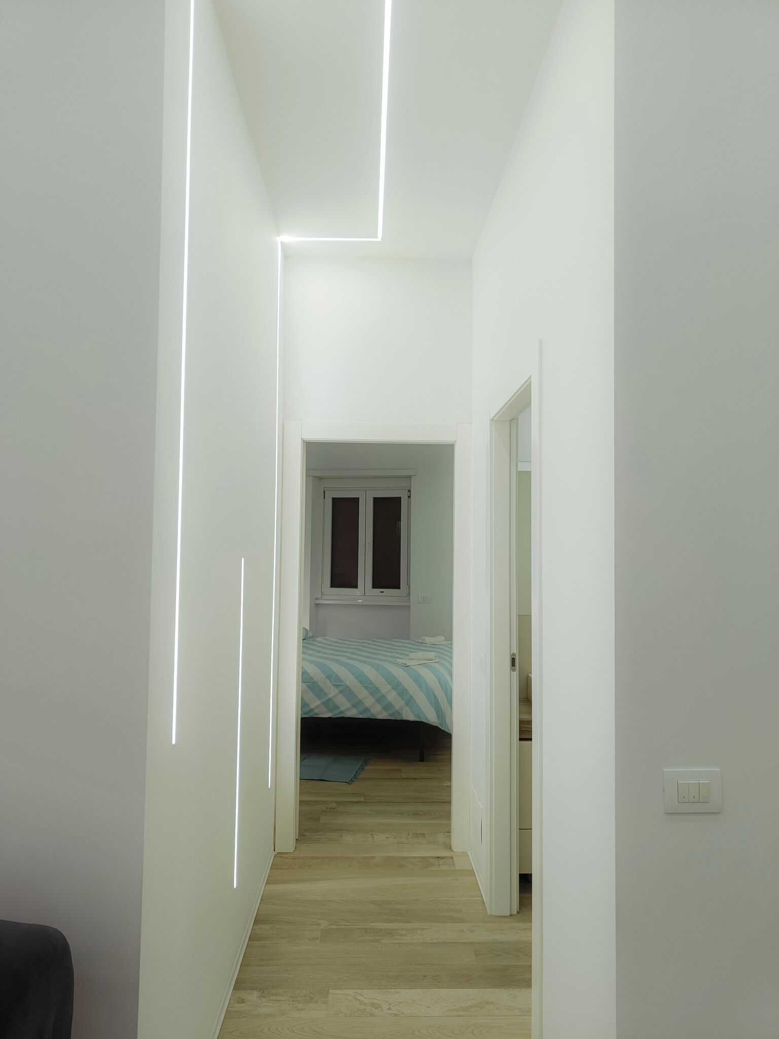 2 bedrooms, iron/ironing board, travel crib, free WiFi