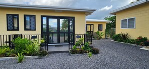 Comfort Studio, Courtyard View, Ground Floor | Terrace/patio - Fugalei Motel (Apia)