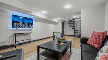 Apartment, Patio | Living area | Smart TV