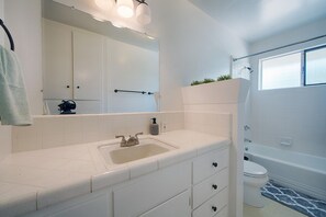 Hair dryer, soap