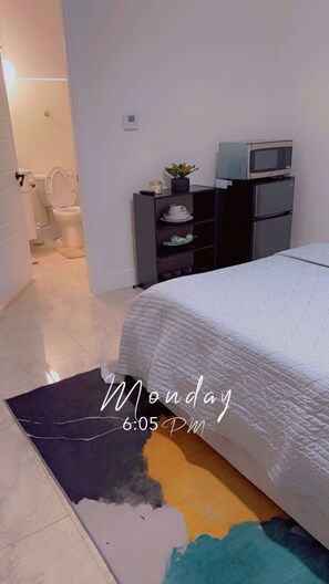 1 室のベッドルーム、アイロン / アイロン台、WiFi