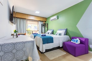 1 bedroom, desk, iron/ironing board, WiFi