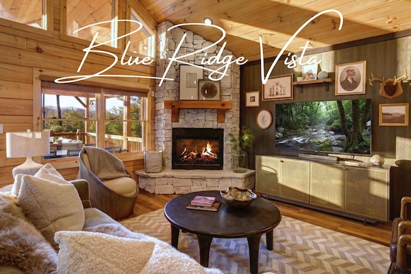 Welcome to Blue Ridge Vista - Stylish vibes + cozy comfort, all with the luxuries of being at home.