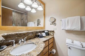 Hair dryer, towels