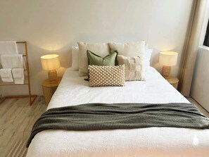 3 bedrooms, iron/ironing board, travel cot, WiFi