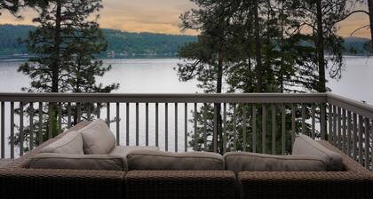 Kokanee Bay Beach House Lake Coeur d'Alene!