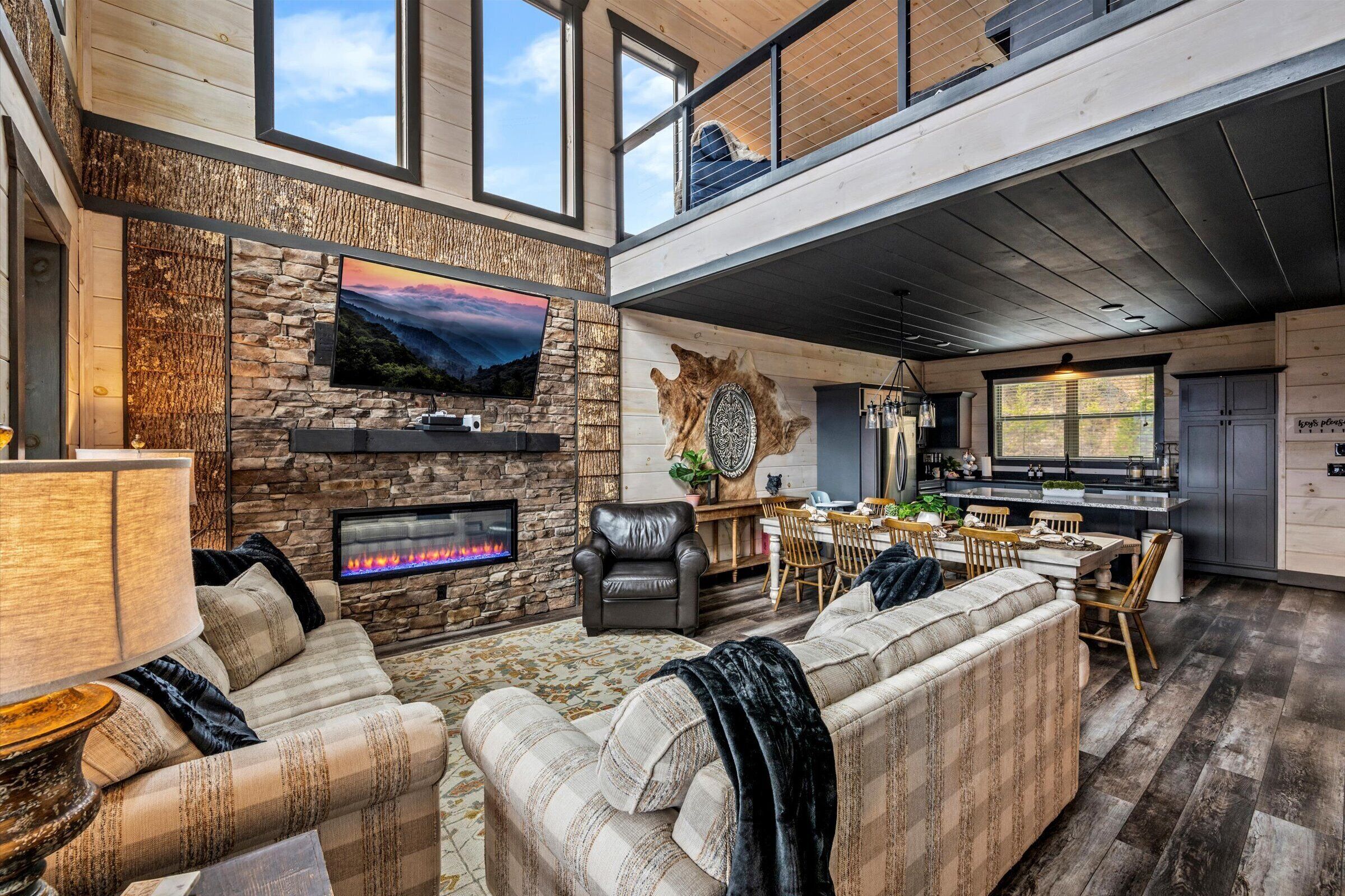 Smart-TV, peis og kontorer