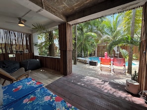 Terrace/patio - Casa Viva …….An eco sustainable villa in salybia beach (Sangre Grande Regional Corporation)