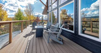 Teton Homestead: Modern Targhee Terrace + Views