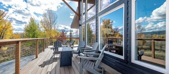 Teton Homestead: Modern Targhee Terrace + Views