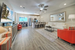 Interior - Sleeps 33! 4 Condos, Walk to the Beach, Resort-style Pool, Endless Summer Resort (Port Aransas)