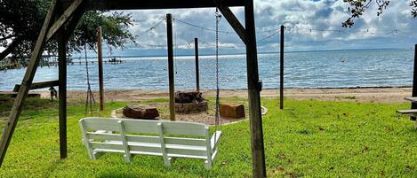 På stranden, liggestole